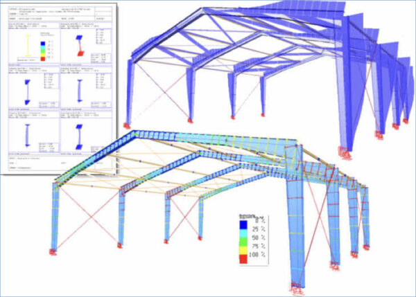 Figure 1: Structural Analysis and Steel Detailing