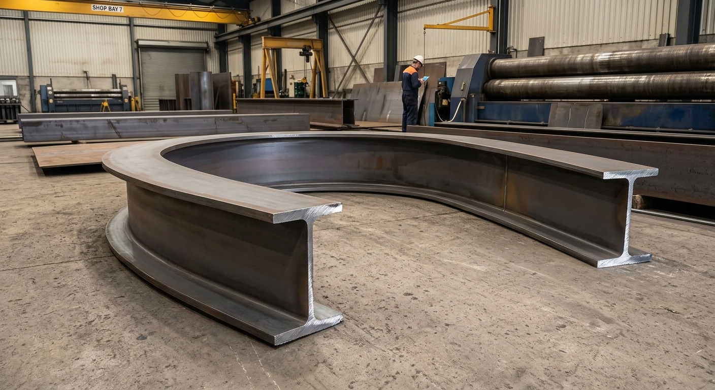 Curved Steel SEction